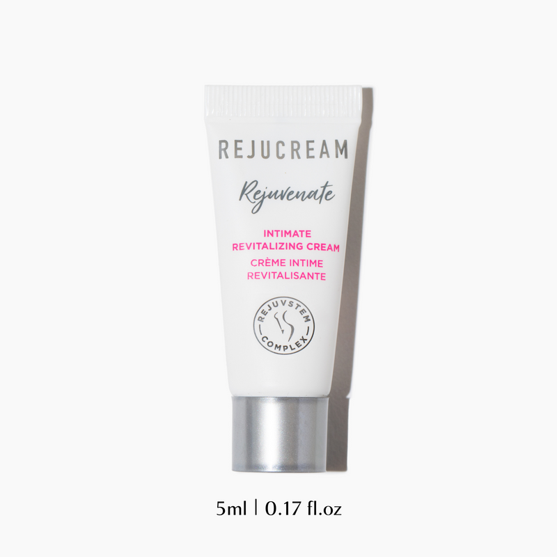 free trial size vulva moisturizer REJUCREAM is a daily cream for intimate area dryness and vaginal dryness